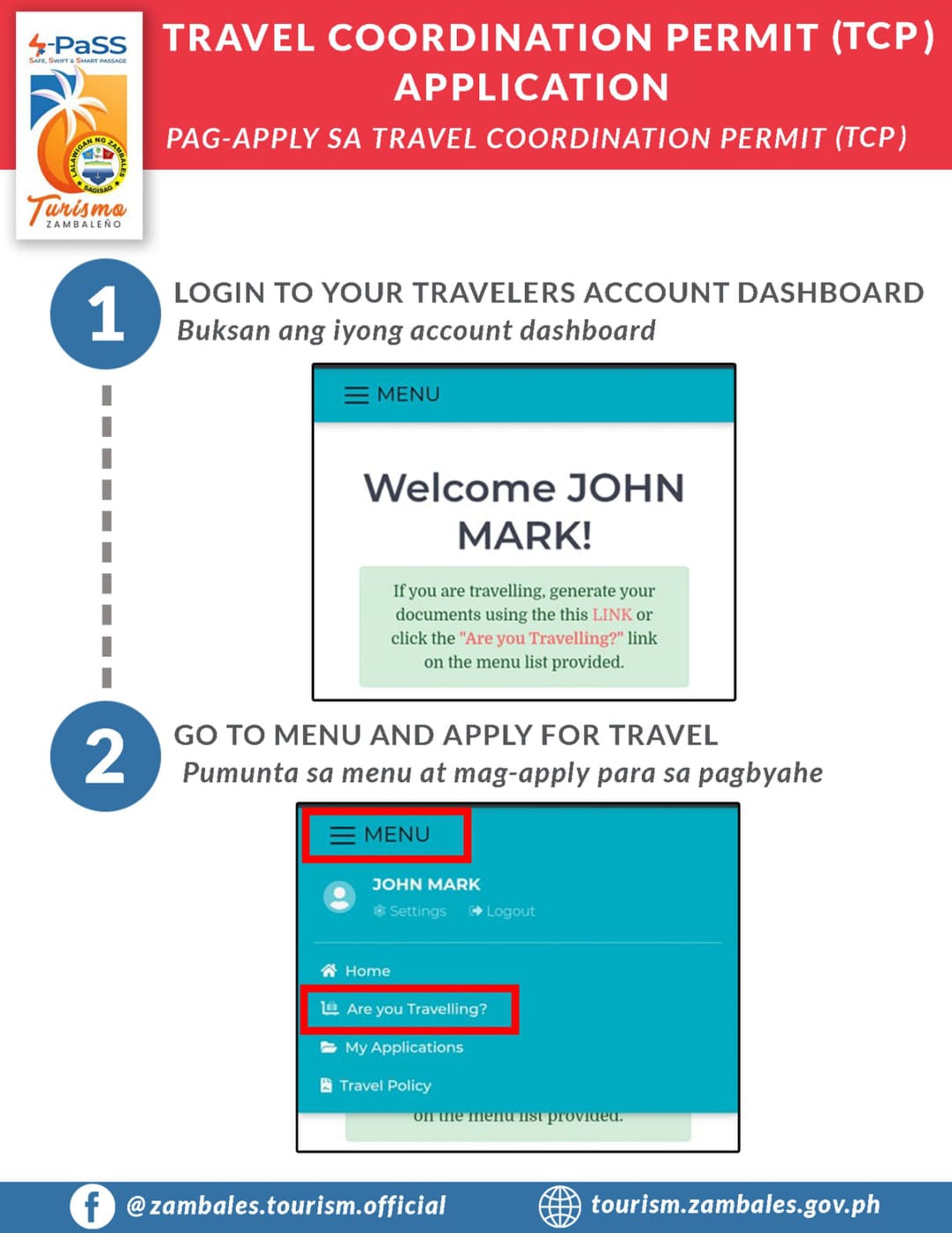 Read more about the article Travel Coordination Permit (TCP) Application Guide